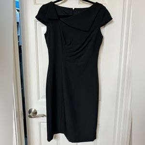 Tahari black cocktail dress